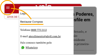 Restaurar compra